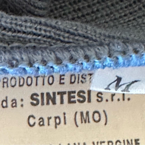 Anna Rachele Italian Virgin Merino Wool Skirt Sweater Set Fur Trim Size Medium - Picture 7 of 16